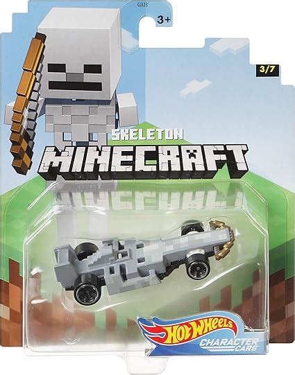 Amazon Hot Wheels Minecraft Gaming Character Cars Skeleton Vehicle Toys