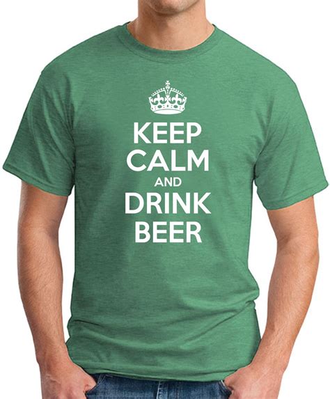 Keep Calm And Drink Beer T Shirt Geekytees