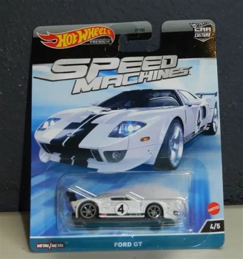 HOT WHEELS FORD GT Premium Car Culture Speed Machines NEW PicClick UK