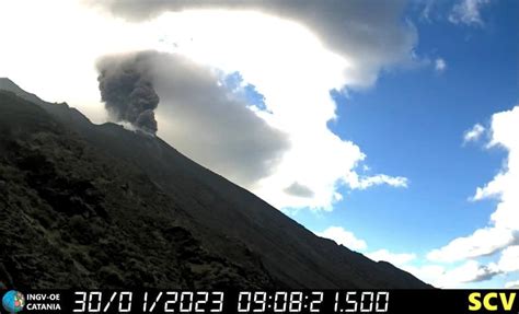 Sequence of strong explosions at Stromboli volcano, Italy - The Watchers