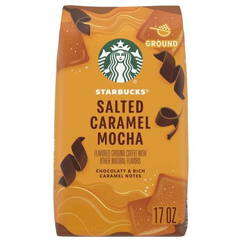 Молотый Кофе Starbucks Salted Caramel Mocha 100% Arabica 481g — Купить ...