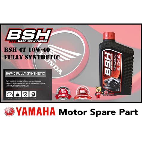 Original Honda Bsh Fully Synthetic Sl W L Motorcycle