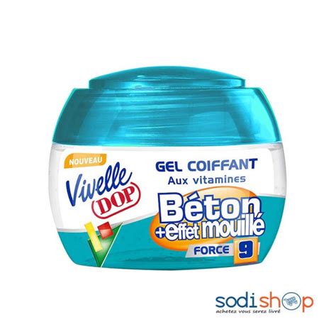 Gel Coiffant Vivelle Dop Effet Mouill Pour Cheveux Ml Bld