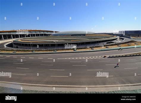 Terminal 3 Beijing Capital Airport 13 Mar 2008 Stock Photo Alamy