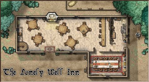 Tavern Battle Map