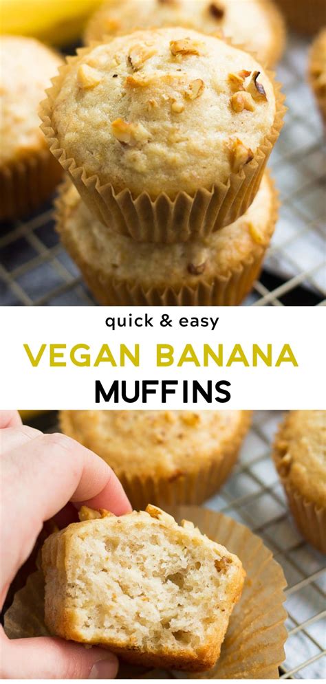 Quick And Easy Vegan Banana Muffins Nora Cooks