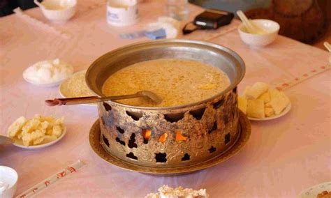 If you are fortunate to drink in the Mongolian home salty tea, be sure ...