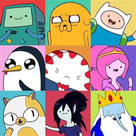 how to draw adventure time characters