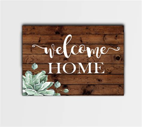 Printable Welcome Home Sign