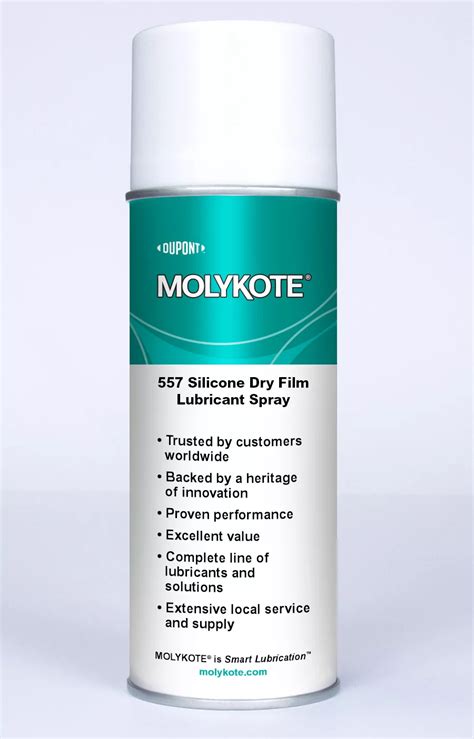 Molykote® 557 Silicone Dry Film Lubricant Aerosol