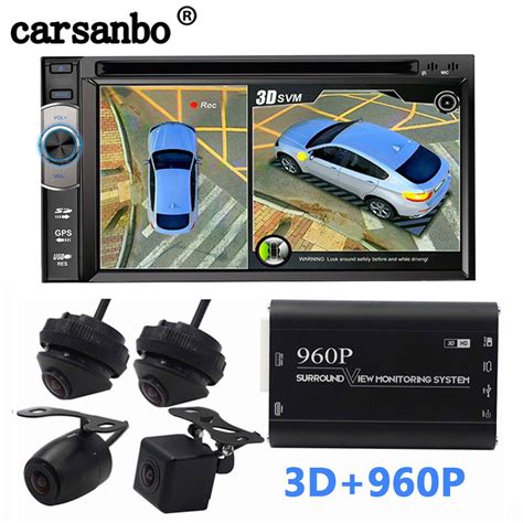 Surround View Driving Support Bird View Panorama Dvr System Car