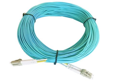 Lc Lc Duplex Patch Cable Om3 10g 50125 Fiber Foconec