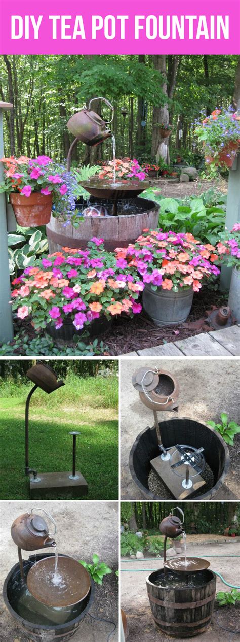 24 Best DIY Water Feature Ideas and Designs for 2017