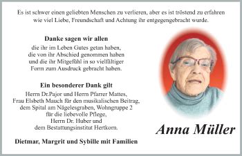 Traueranzeigen Von Anna M Ller Schwarzw Lder Bote Trauer