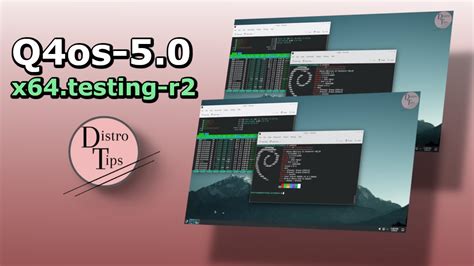 Take A Peek At This Linux Q4os 5 0 X64 Testing R2 YouTube