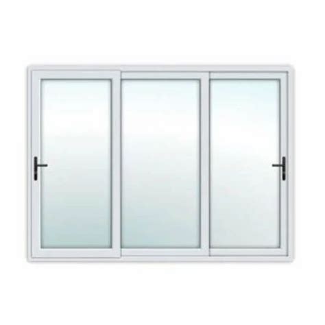 Upvc 6mm 2 Track 3 Shutter Sliding Windows For Everywhere 4x6feet At