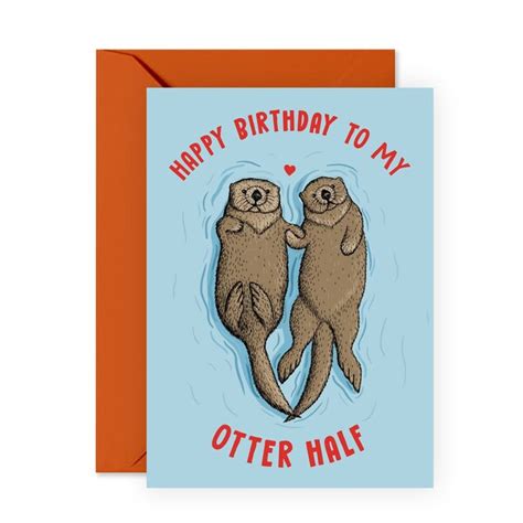 Otter Birthday Etsy