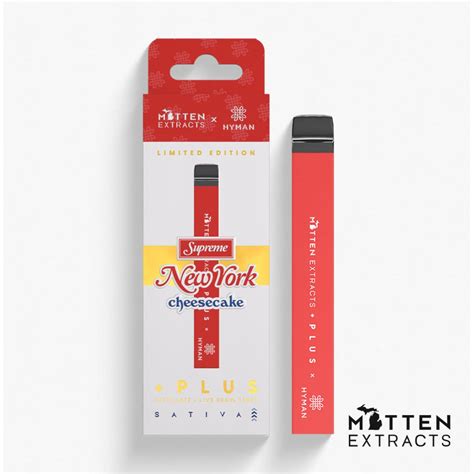 Mitten Plus X Hyman Disposable New York Supreme Cheesecake 1g