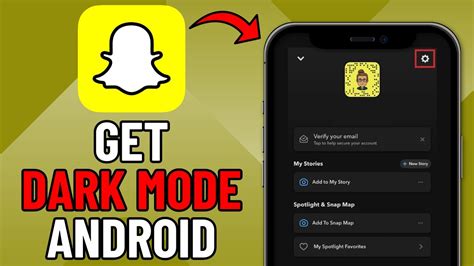 How To Get Dark Mode On Snapchat In Android 2023 UPDATE Get Dark