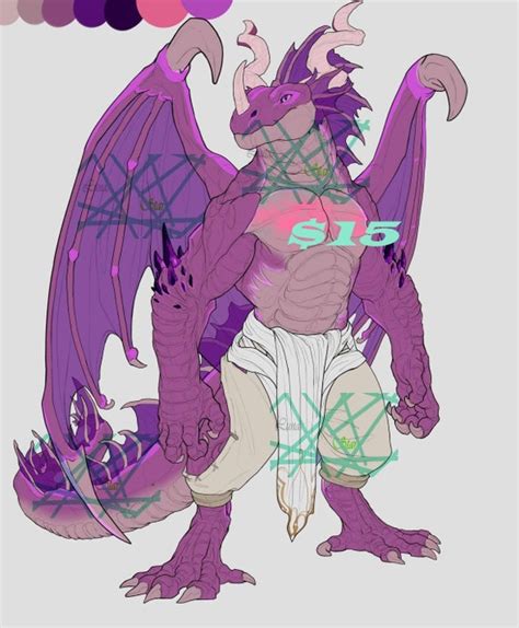 Dandd Pink Buff Male Dragonborn Adopt Etsy