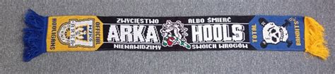 Szal Arka Gdynia Hools Lech Pozna Cracovia Ok Rem Kup Teraz Na