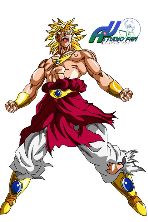 Broly Ssj By A Vstudiofan On Deviantart