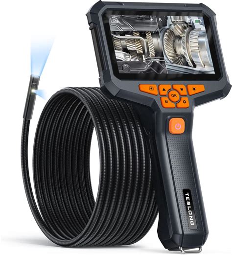 Teslong Inspection Camera P Hd Dual Lens Endoscope Camera With