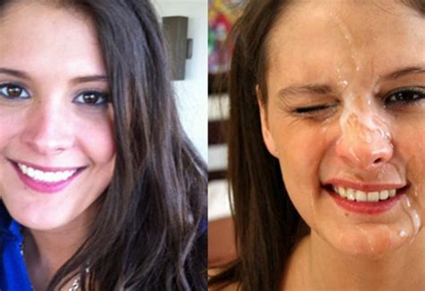 Nutty Before And After Cum Facials X Porn Pic