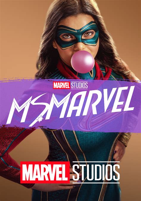 Ms Marvel Paint Streak Poster By Sunnyjay9 On Deviantart