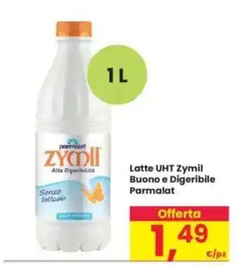 Offerta Latte UHT Zymil Buono E Digeribile Parmalat Nel Volantino Di