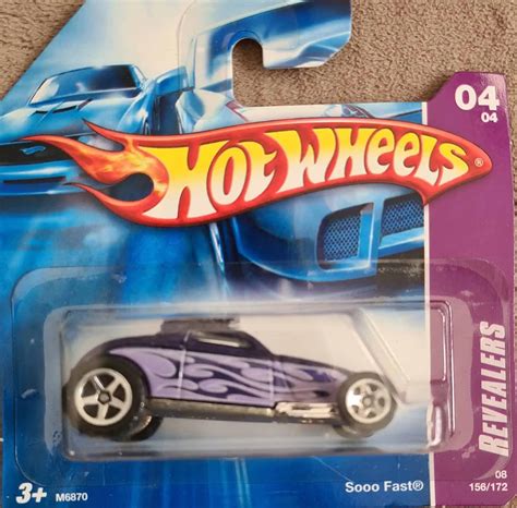 Hot Wheels Revealers Sooo Fast Universo Hot Wheels