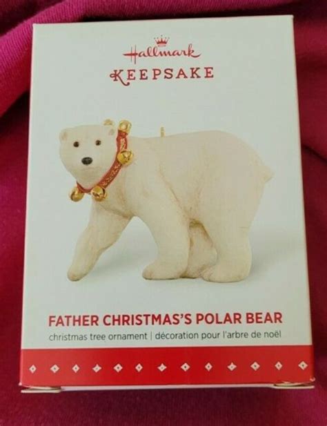 Hallmark Ornament 2015 Father Christmas Polar Bear Limited Edition For Sale Online Ebay