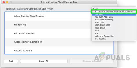 Run adobe cc cleaner tool - chempolre