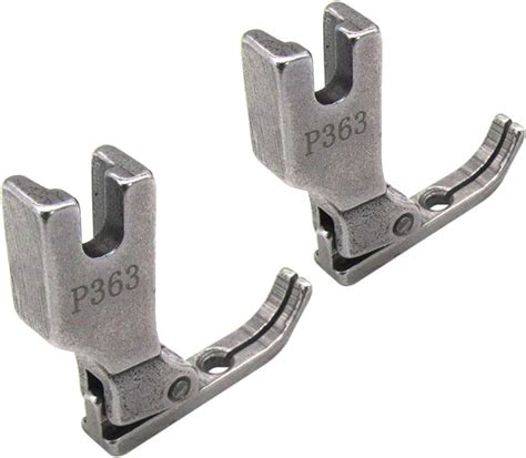 CKPSMS Brand 2PCS P363 Hinged Narrow Zipper Foot Compatible With