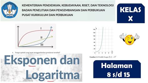 Part 3 6 EKSPONEN DAN LOGARITMA MATEMATIKA KELAS 10 KURIKULUM MERDEKA