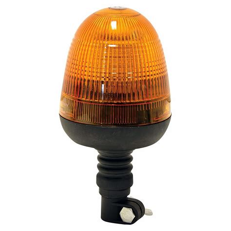 Flexible DIN Pole Mount Rotating LED Beacon Light PF Cusack