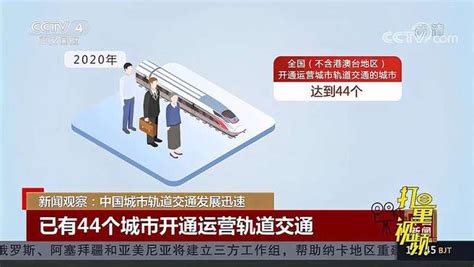 中国城市轨道交通发展迅速：已有44城市开通轨道交通｜中国新闻时事地区发展好看视频