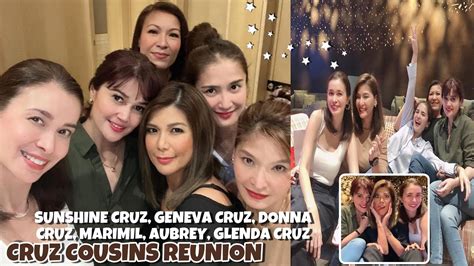 Cruz Cousins Reunion 😍 Sunshine Cruz Namiss Sobra Sina Donna Cruz