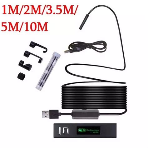 YPC110 10m 8 0mm Wireless Borescope Camera 1200p Wifi Endoscope Camera