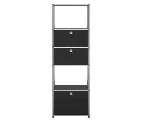 Usm Haller Shelving Graphite Black Architonic