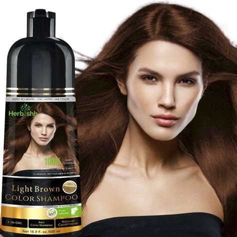 Hair Coloring Shampoo Mild Hair Dyeing Shampoo For All Hairs Medium Hair Color Hair Rinse Color