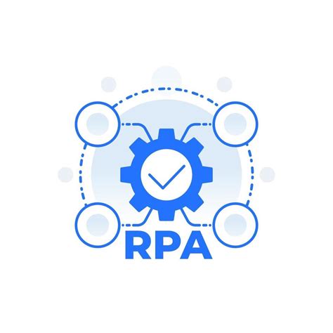 RPA Robotic Process Automation Concept Vector 2204846 Vector Art At