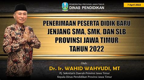 Informasi Ppdb Jawa Timur Tahun Smk Negeri Malang