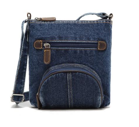 Denim Bags Cross Body Bag For Women Classic Canvas Pochette Casual