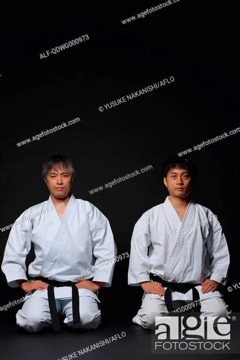 Japanese karate masters, Stock Photo, Picture And Royalty Free Image ...