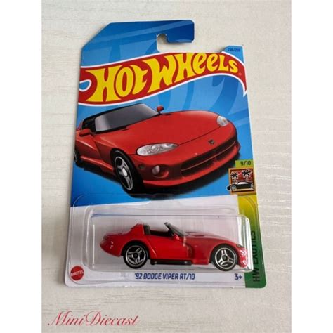 Dodge Viper Rt Hot Wheels Shopee Malaysia