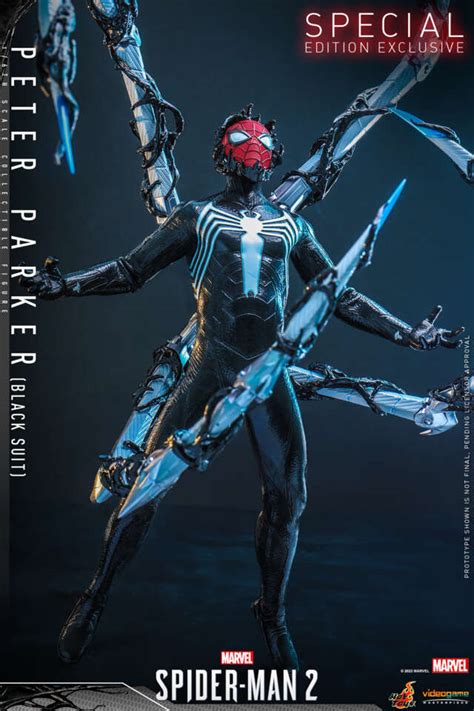 Figura Da Hot Toys Mostra Traje De Peter Parker O Simbionte Em Marvel S Spider Man Psx