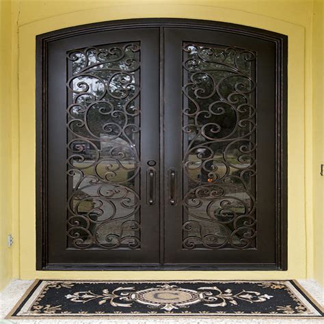 Cbmmart Exterior Wrought Iron Door Entrance Security Steel Door China