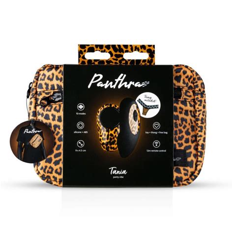 Вибратор в трусики Tania Panty Vibe с трусиками в комплекте, чёрный ...