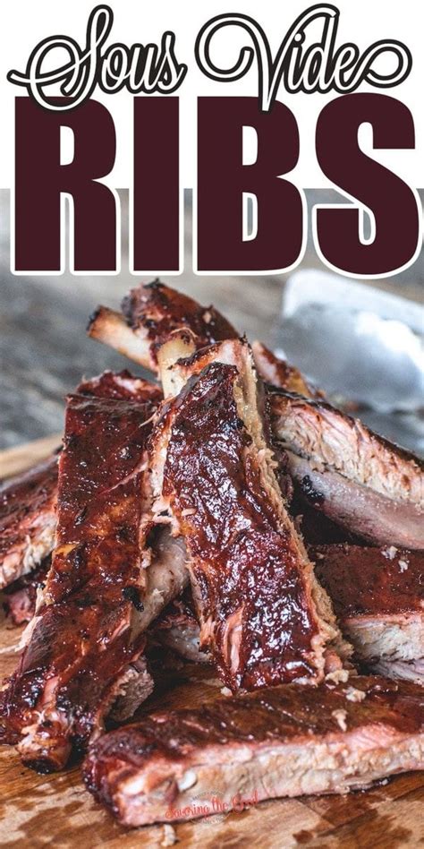 Sous Vide Ribs. 24 Hours to Fall off the Bone Ribs! | Sous vide pork ribs recipe, Sous vide ...